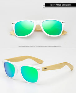 Women Wood Bamboo Sunglasses